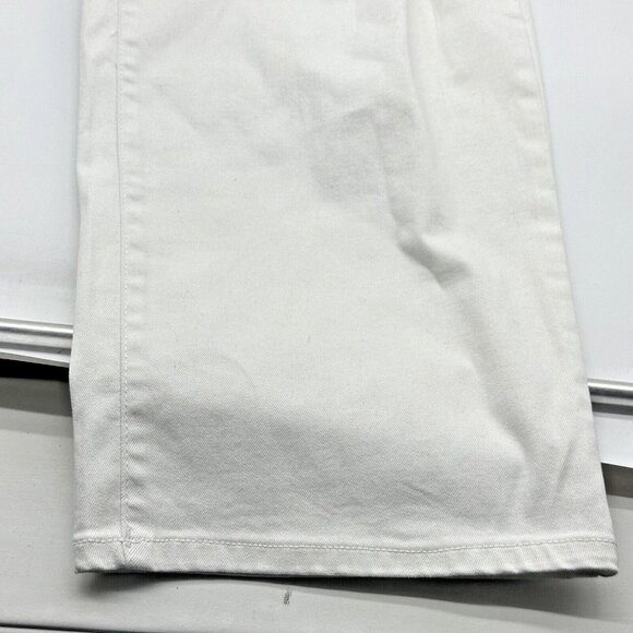 Fashion To Figure The Straight Leg Women's Plus Size 24 White Distressed Jeans - Picture 2 of 10